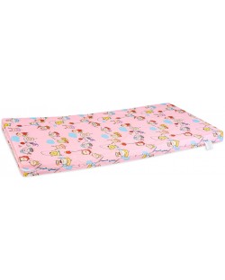 Бебешки матрак с пяна Lorelli - Classic, Play Pink, 60 х 120 cm
