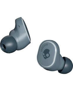 Безжични слушалки с микрофон Skullcandy - Sesh Evo, TWS, сиви