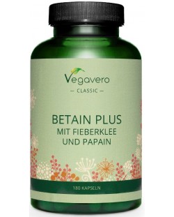 Betain Plus, 180 капсули, Vegavero