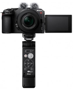 Безогледален фотоапарат Nikon - Z30, Vlogger Kit, Black