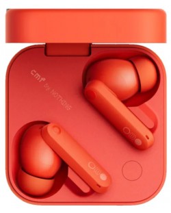 Безжични слушалки Nothing  - CMF Buds Pro 2, TWS, ANC, оранжеви