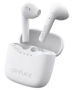 Безжични слушалки Defunc - TRUE LITE, TWS, бели