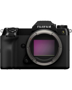 Безогледален фотоапарат Fujifilm - GFX100S II, черен