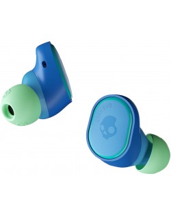 Безжични слушалки Skullcandy - Sesh Evo, TWS, сини