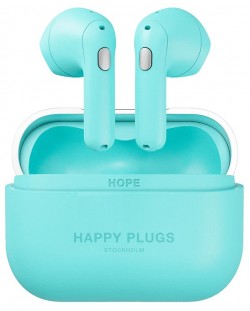 Безжични слушалки Happy Plugs - Hope, TWS, син