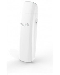 Безжичен USB адаптер Tenda - U12, 1.2Gbps, бял