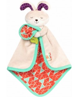 Бебешко одеялце за гушкане Battat - Зайче