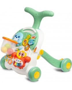 Бебешка проходилка 2 в 1 Caretero Toyz - Spark, Green 