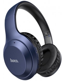 Безжични слушалки с микрофон Hoco - W30 Fun, сини/черни