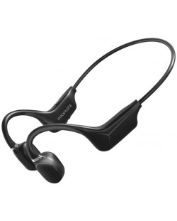 Безжични слушалки с микрофон ProMate - Ripple, черни