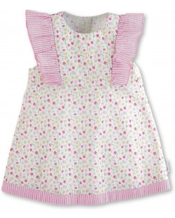 Бебешка рокля с UV 30+ защита Sterntaler - На цветенца, 62 cm, 4-5 месеца