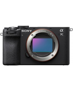 Безогледален фотоапарат  Sony - A7C II, 33MPx, Black