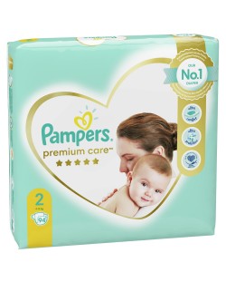 Бебешки пелени Pampers - Premium Care 2, 94 броя