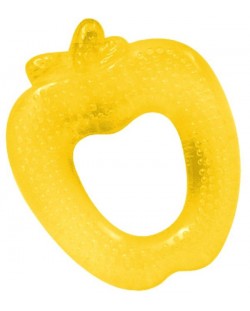 Бебешка гризалка Lorelli - Ябълка, жълта