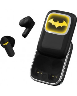 Безжични слушалки OTL Technologies - Batman Darknigts Slide, TWS, черни