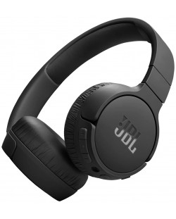 Безжични слушалки с микрофон JBL - Tune 670NC, ANC, черни