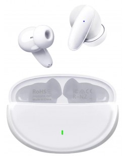 Безжични слушалки ProMate - Lush Acoustic, TWS, бели