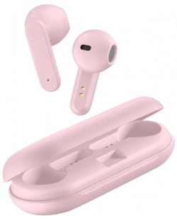 Безжични слушалки Cellularline  - Urban, TWS, розови
