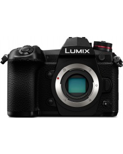 Безогледален фотоапарат Panasonic - Lumix DC-G9, 20.3MPx, Black