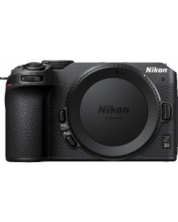 Безогледален фотоапарат Nikon - Z30, 20.9MPx, Black