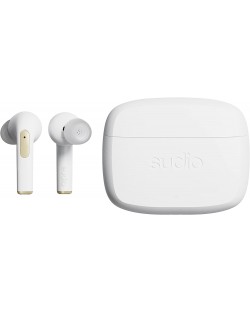 Безжични слушалки Sudio - N2 Pro, TWS, ANC, бели