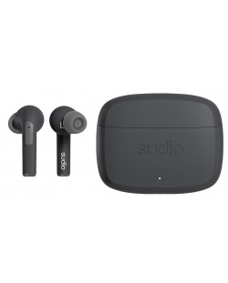 Безжични слушалки Sudio - N2 Pro, TWS, ANC, черни