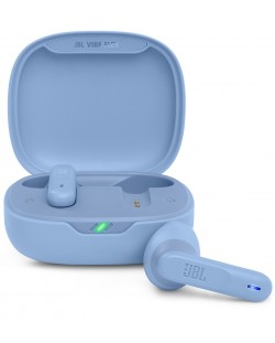 Безжични слушалки JBL - Vibe Flex, TWS, сини
