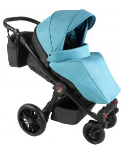 Бебешка количка Adbor - Mio plus, цвят 06, синя