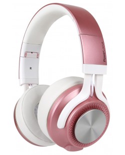 Безжични слушалки PowerLocus - P3 Matte, розови