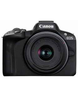 Безогледален фотоапарат Canon - EOS R50, RF-S 18-45mm, f/4.5-6.3 IS STM