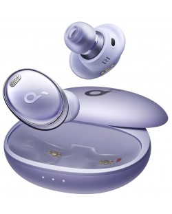 Безжични слушалки Anker - Liberty 3 Pro, TWS, ANC, лилави