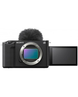 Компактен фотоапарат за влогинг Sony - ZV-E1, 12MPx, черен