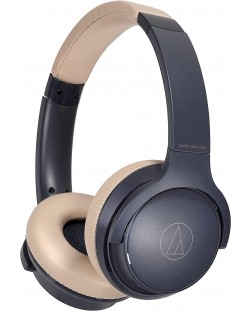 Безжични слушалки Audio-Technica - ATH-S220BT, сини