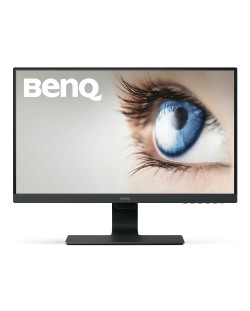 BenQ GW2480, 23.8" Wide IPS LED, 5ms GTG, 3000:1, 12M:1 DCR, 250cd/m2, 1920x1080 FullHD, VGA, HDMI, DP, Speakers, Tilt, Glossy Black