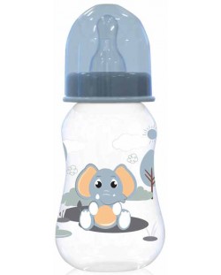 Бебешко шише Lorelli Baby Care - Moonlight, 125 ml, Blue 