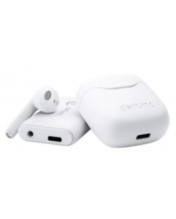 Безжични слушалки Defunc - TRUE TRAVEL, TWS, бели