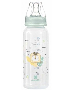 Бебешко шише KikkaBoo Savanna - РР, 240 ml, мента