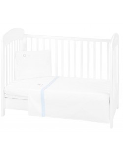 Бебешки спален комплект от 3 части KikkaBoo Dream Big - EU Style, 60 х 120 cm, син