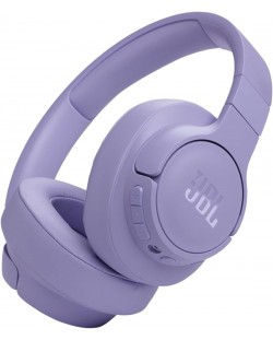 Безжични слушалки с микрофон JBL - Tune 770NC, ANC, лилави