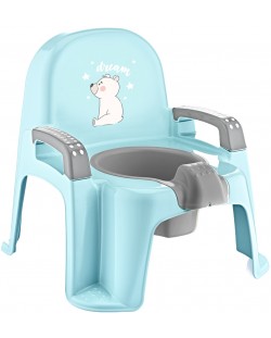 Бебешко гърне столче BabyJem - Синьо
