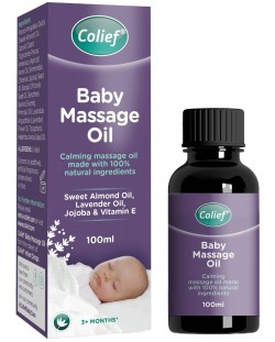 Бебешко масажно олио при колики, 100 ml, Colief