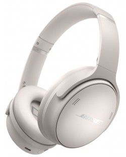 Безжични слушалки Bose - QuietComfort, ANC, White Smoke