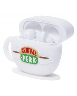 Безжични слушалки Warner Bros - Friends Central Perk, TWS, бели
