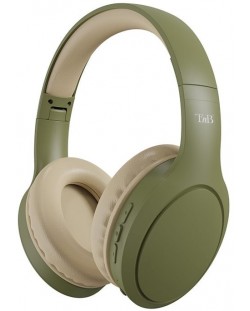 Безжични слушалки T'nB - Tonality, зелени