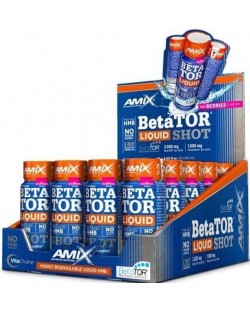 BetaTOR Liquid Shot Box, червени горски плодове, 20 шота, Amix