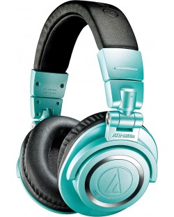Безжични слушалки Audio-Technica - ATH-M50XBT2, Ice Blue