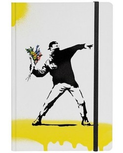 Бележник Pininfarina Banksy Collection - Flower, A5