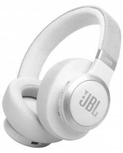 Безжични слушалки JBL - Live 770NC, ANC, бели