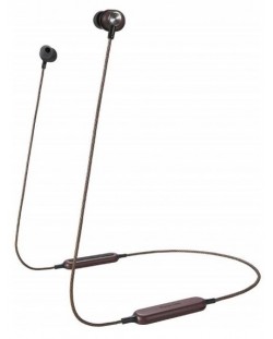 Безжични слушалки с микрофон Panasonic - RP-HTX20BE-R, червени