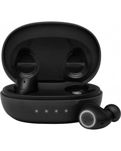 Безжични слушалки с микрофон JBL - FREE II, TWS, черни